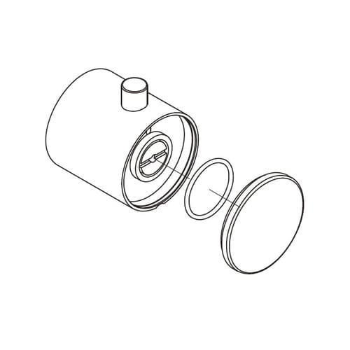 Keuco Edition 400 Temperature Handle 50114 010046