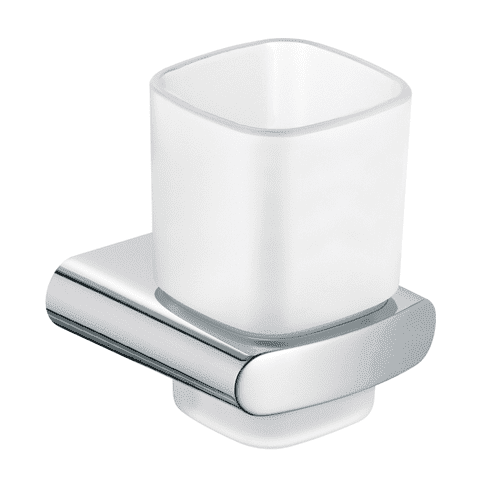 Keuco Elegance Tumbler Holder Crystal Glass Chrome 11650019000
