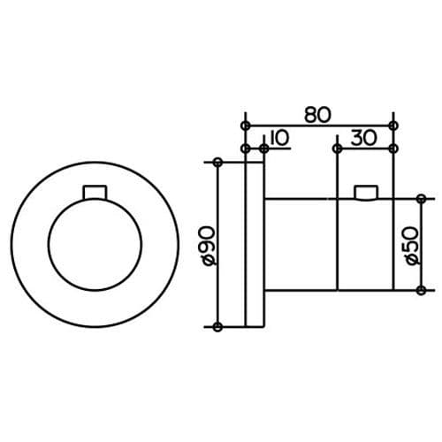 Keuco Ixmo Thermostatic Mixer 59553010001 Spare Parts