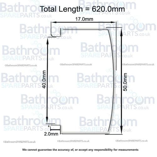 Keuco Modular Replacement Vertical Shade 308741