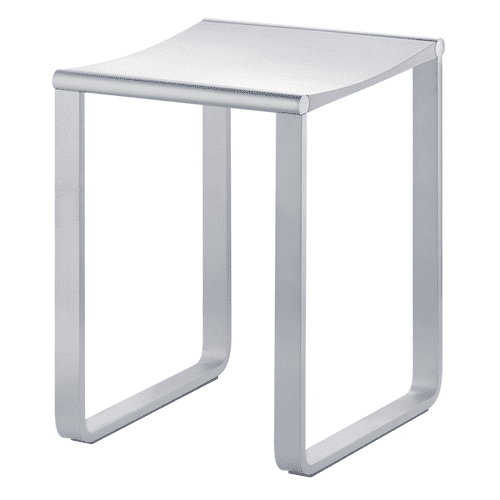 Keuco Plan Bathroom Stool Chrome White 14982010051
