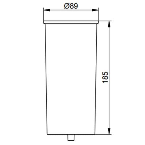 Keuco Replacement Plastic Insert 12769000100