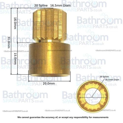 Keuco Shaft Extension 50100000398