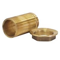 Kitchen Nipple Lock Nut Kit Deck Mount Sink Mounting  P4T0 R2T7