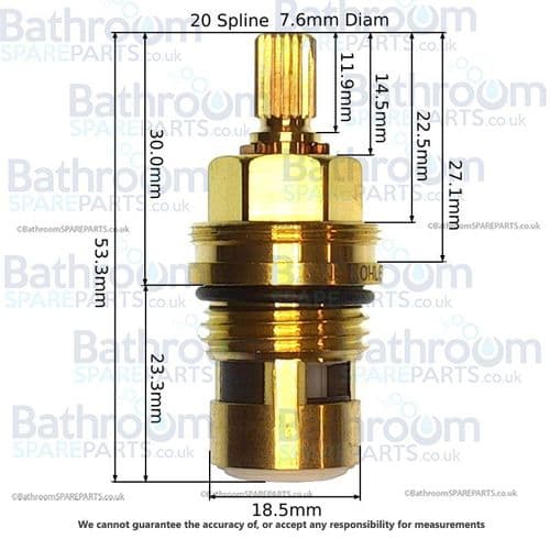 Kohler ½” Ceramic Clo Valve KO.R29303405