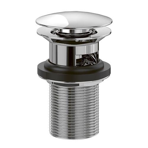 Kohler Slotted Basin Clicker Waste Chrome 1261071-CP