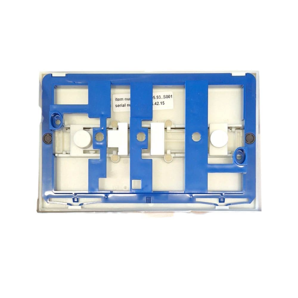 Laufen Matt Chrome Dual Flush Plate 8 9566 1 007 000 1