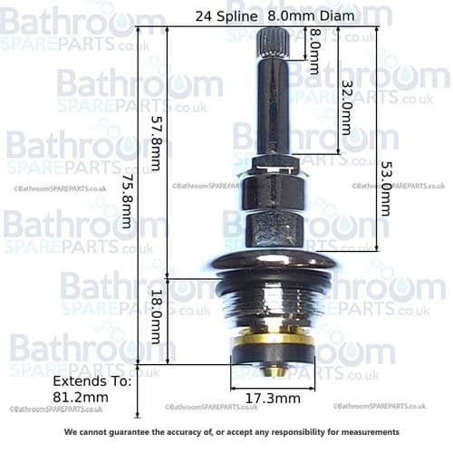 Lefroy Brooks 1/2" Classic Headwork Only PHL049CP