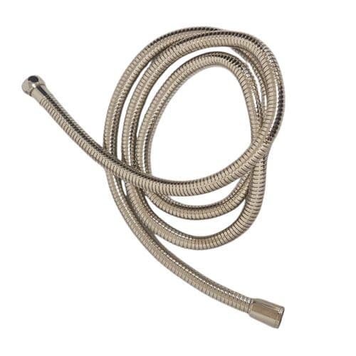 Lefroy Brooks 2m Nickel Extra Long Wide Bore Flexible Shower Hose LB 2116NK