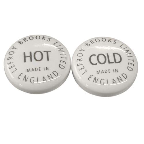 Lefroy Brooks 3/4" Headwork & Handwheel with Indice PTA008CP