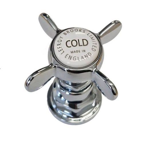 Lefroy Brooks Chrome Cold Only Classic Handwheel COLDPHL071CP