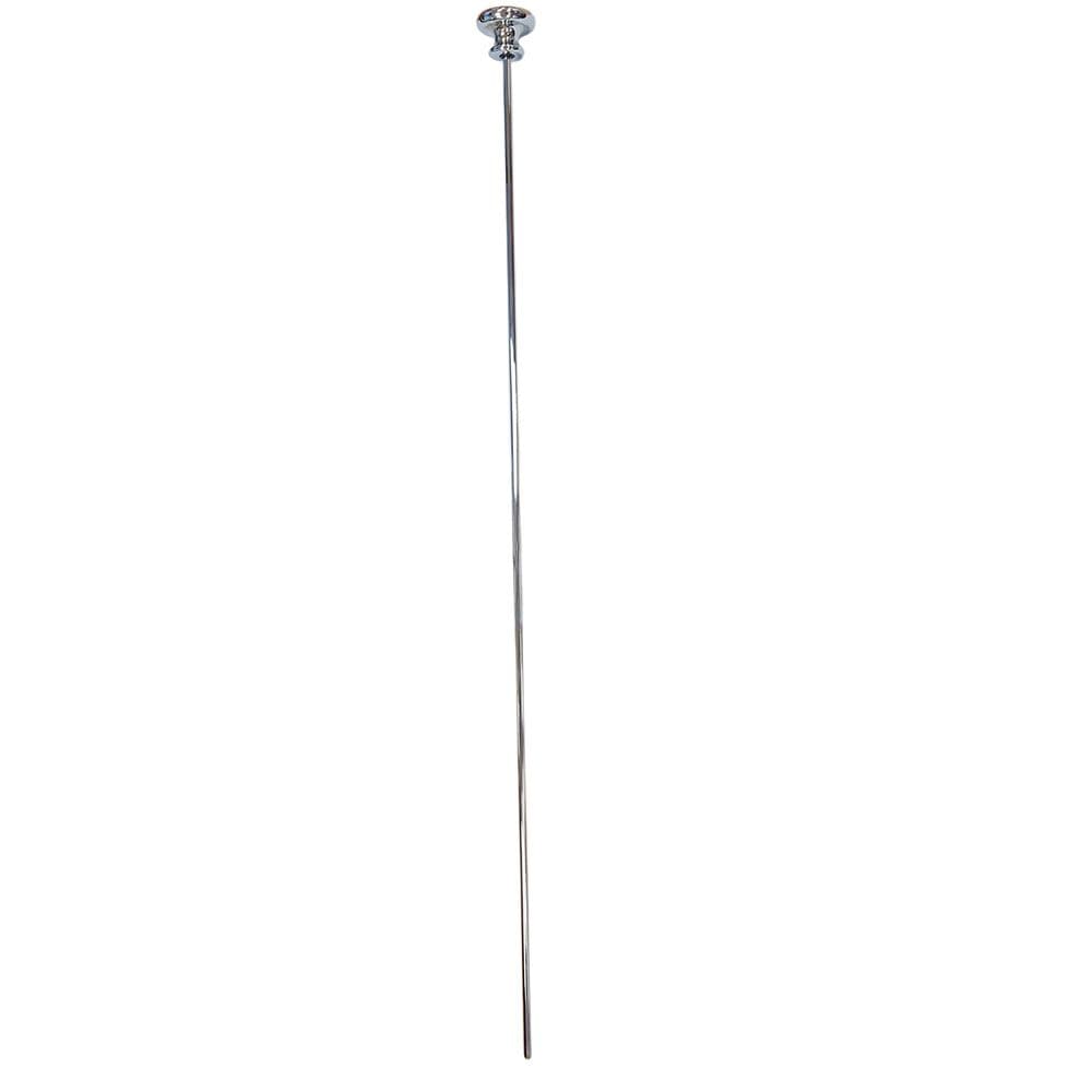 Lefroy Brooks Chrome Extended Vertical Rod With Classic Metal Pop-Up ...