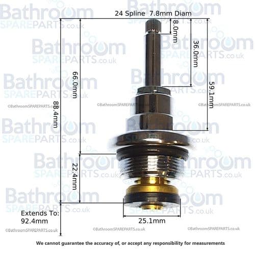 Lefroy Brooks Chrome Hot ¾ Classic Headwork Only PHL058