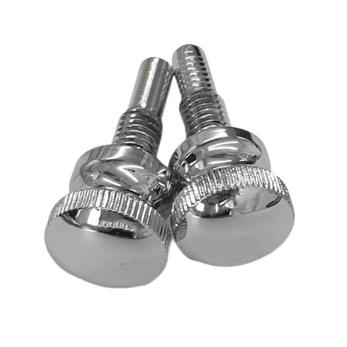 Lefroy Brooks Chrome Knurled Screws PSP020CP