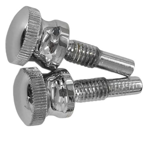 Lefroy Brooks Chrome Knurled Screws PSP020CP