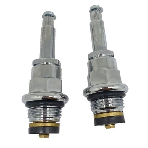 Lefroy Brooks Chrome Pair of 1/2" Mono Headworks Only PHL004CP