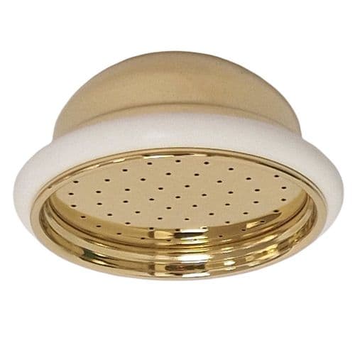 Lefroy Brooks Classic 2.5" Hand Shower Head Antique Gold LB2105AG