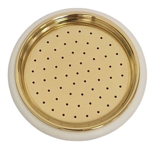 Lefroy Brooks Classic 2.5" Hand Shower Head Antique Gold LB2105AG