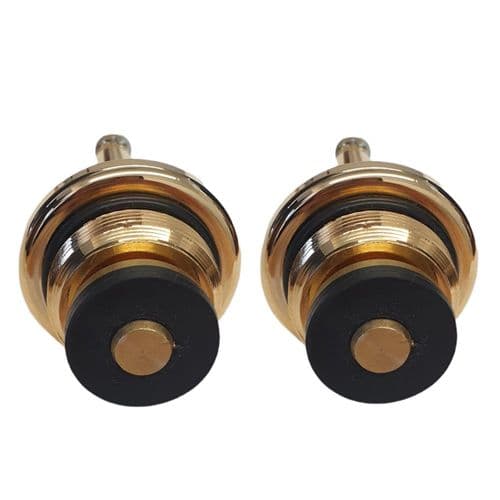 Lefroy Brooks Classic Antique Gold 3/4" Pair of Headworks PHL007AG
