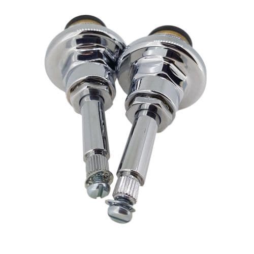 Lefroy Brooks Classic Chrome 3/4" Pair of Headworks PHL007CP