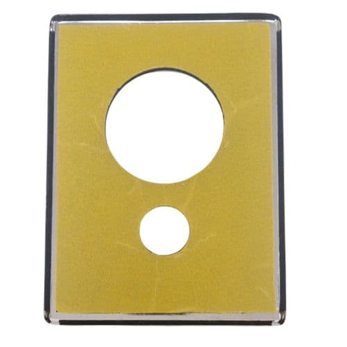 Lefroy Brooks Godolphin Concealed Face Plate (No Holes)- NICKEL PTC007NK