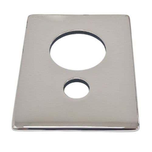 Lefroy Brooks Godolphin Concealed Face Plate (No Holes)- NICKEL PTC007NK