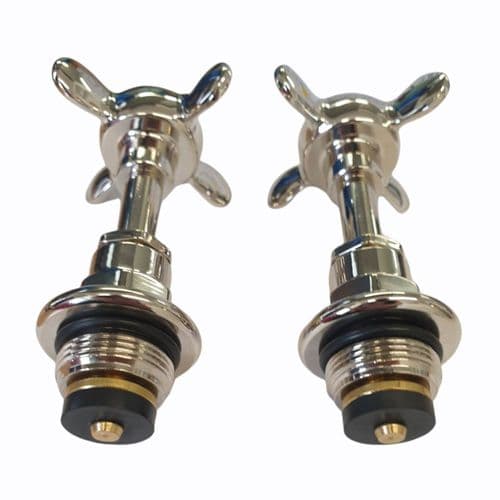 Lefroy Brooks Nickel 1/2 Classic Headworks With Handwheel & Indices PHL001NK