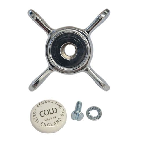 Lefroy Brooks Pair of 3/4" Classic Handwheels PHL008CP