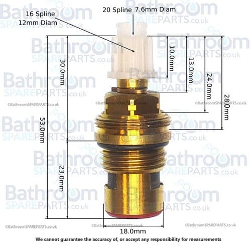 Lefroy Brooks Pair of Cartridges PXT004