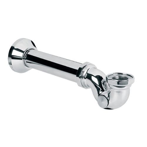 Lefroy Brooks Silver Nickel Bath Waste Trap LB 1301NK