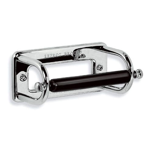 Lefroy Brooks Silver Nickel Black Paper Holder BK 4500NK