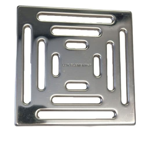 Lux Elements 135 x135mm Waste Stainless Steel Grid BSP-2220154