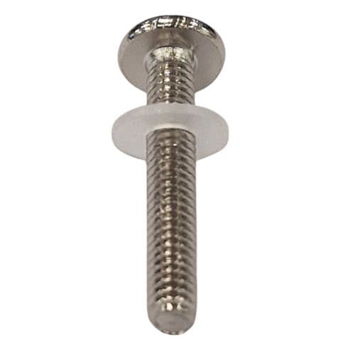 M4 x 25mm Cross-Slotted Mushroom Head Screws Stainless Steel M420MUS012