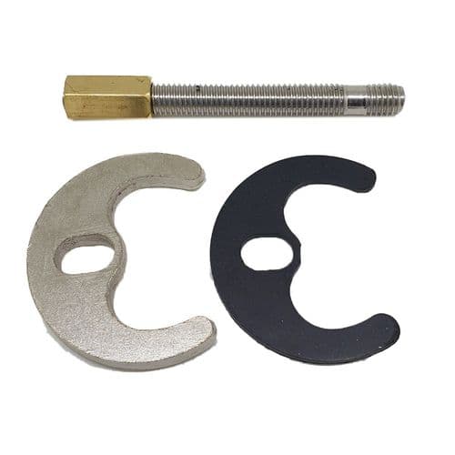 M8 x 70mm Basin Sink Mixer Tap Mounting Set 1 Hole Kit 11824445