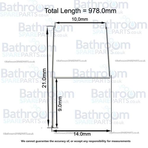 Majestic 10mm Seal 978mm 1901000200A