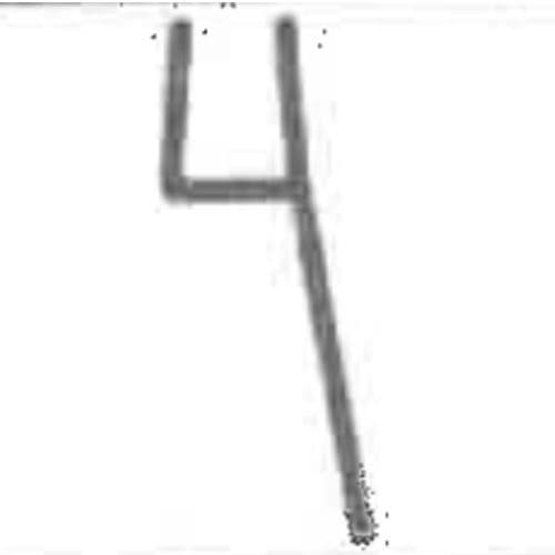 Majestic 6mm 1474-01 Inward Door Seal 1000mm 1904000100