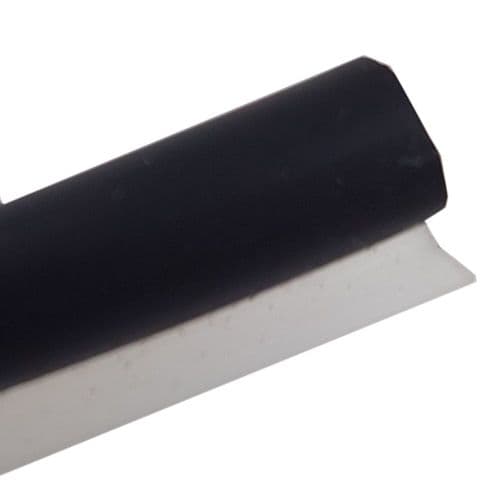 Majestic 8mm MAJ034 Glass To Wall Vertical Black Seal 2000mm 1903000200