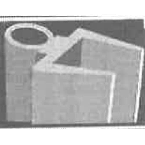 Majestic Loire 6mm Glass To Wall Vertical Seal 2000mm 1902000300