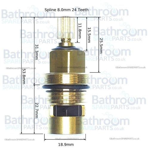 Marflow Clockwise Closing Cartridge XSJ-949/CP