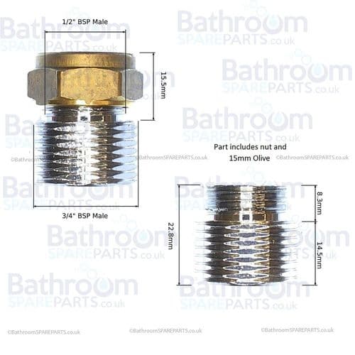 Marflow Connection Nuts XSFT-004