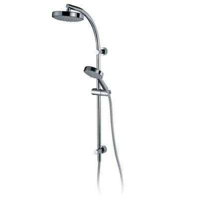Marflow Integral Feed Shower Kit With 3 Position Diverter 7” Overhead Rose And Hand Shower SKC157