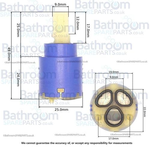 Marflow Mini Basin Tap Cartridge XPHA-017