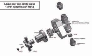 Marflow Phase4 Flow Valve Concealed PHA780 Spare Parts