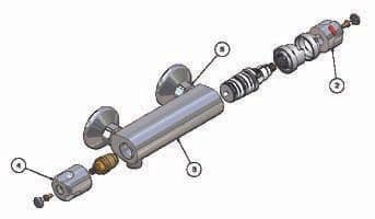 Marflow Premiertech Thermostatic Shower Valve PTC740 Spare Parts