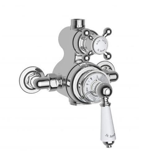 Marflow Traditional Dual Control Exposed Thermostatic Shower Valve SJ7400