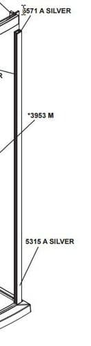 Matki Classic Recess Wall Mount 5315ASILVER
