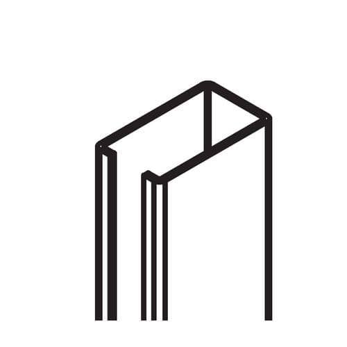 Matki Classic Recess Wall Mount 5315ASILVER