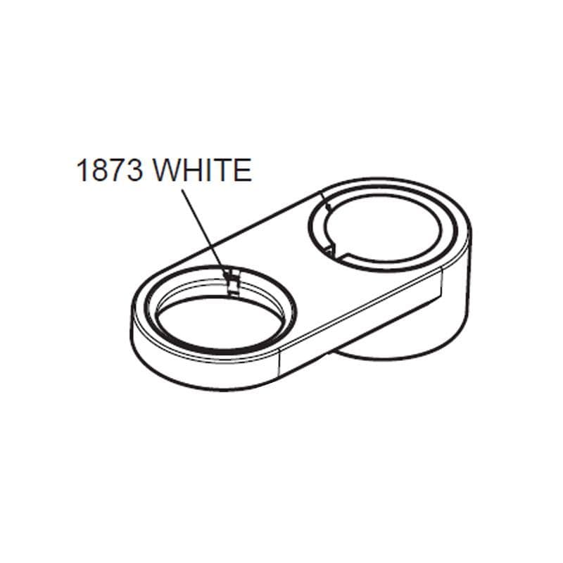 Matki Classic Walk-In Retaining Loop Bush 1873WHITE