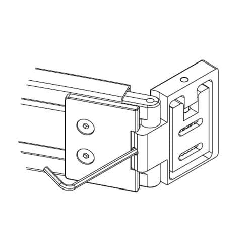 Matki Classica TSC1500 Wall Bracket Assembly RH 5970AF