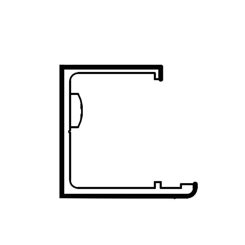 Matki Colonade 1950 Side Panel Mount 7420ASILVER